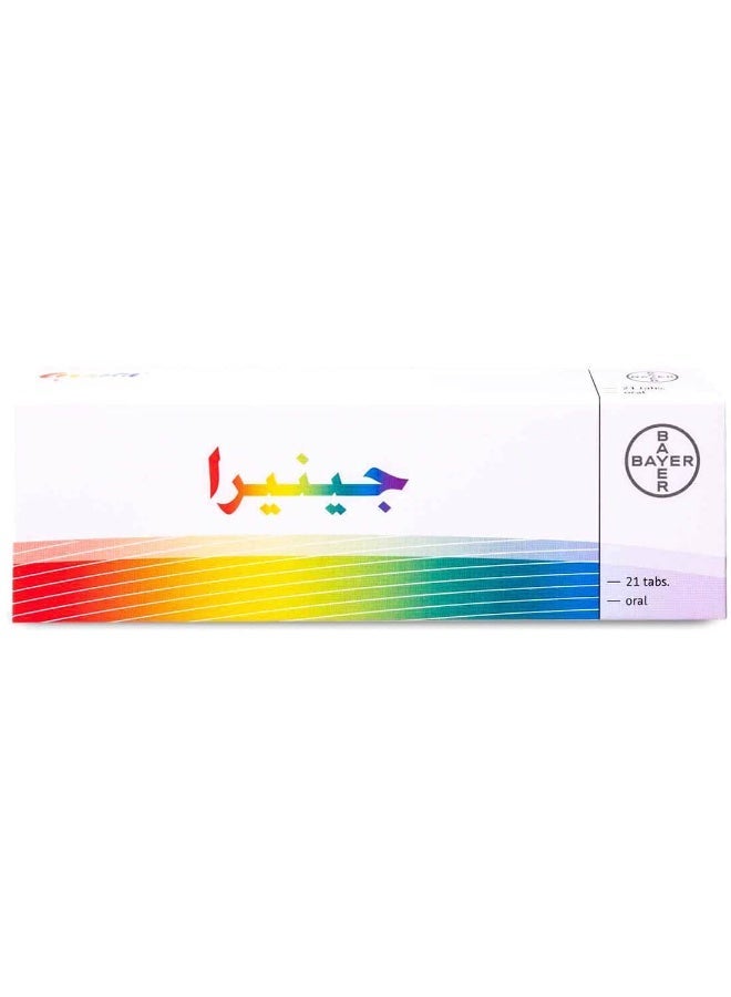 BAYER pack of 2 Gynera Tablet 21pcs - Image 2